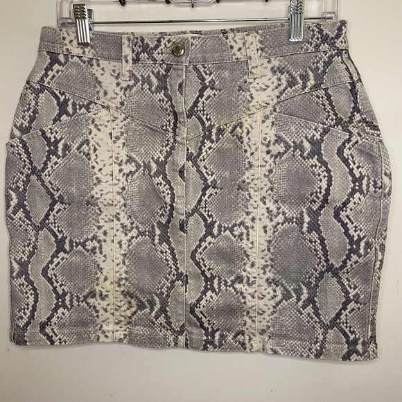 Aritzia Wilfred Free Kesley  Snake Print Pencil‎ Skirt - Picture 3 of 11